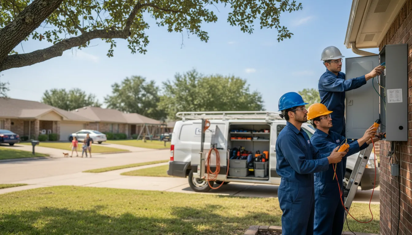 Certified electrician providing emergency electrical services in Wyola, MT